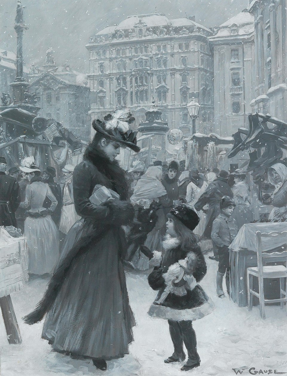 Joulumessut Am Hof, 1901. tekijältä Wilhelm Gause