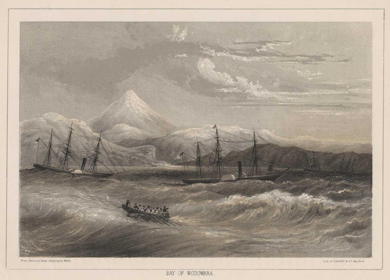 Wodowaran lahti, 1855 tekijältä Wilhelm Joseph Heine