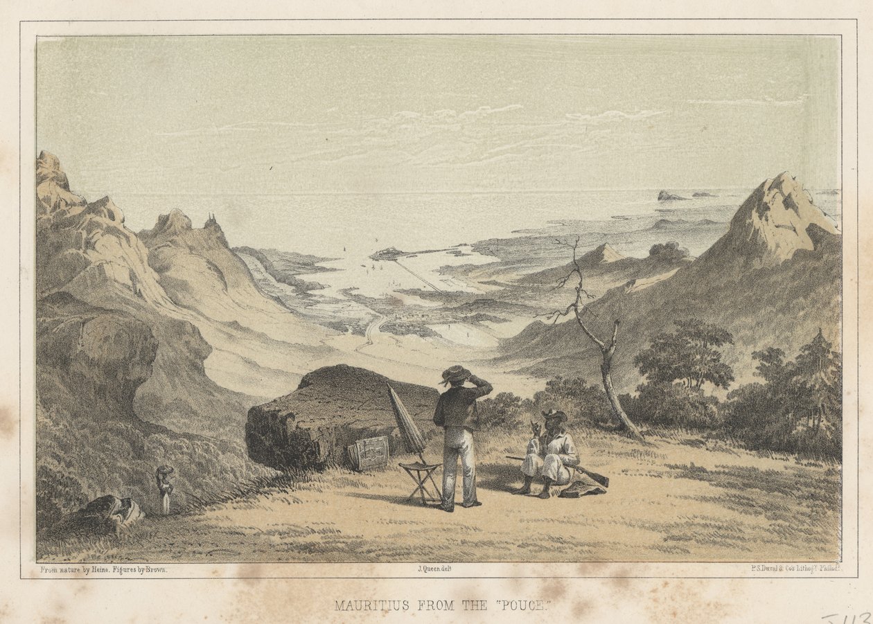 Mauritius Poucesta, 1855 tekijältä Wilhelm Joseph Heine