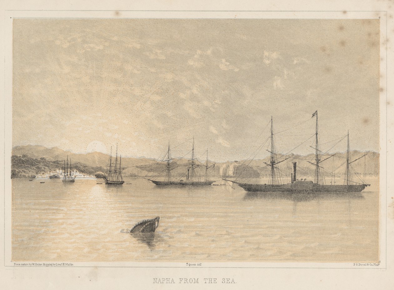 Napha merestä, 1855 tekijältä Wilhelm Joseph Heine