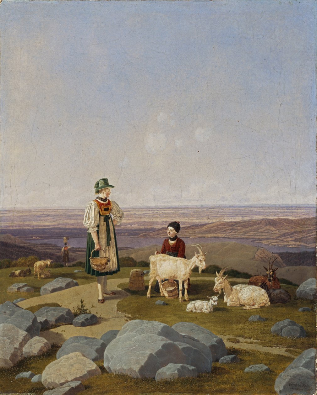 Gaisalmissa tekijältä Wilhelm Kobell Ritter von