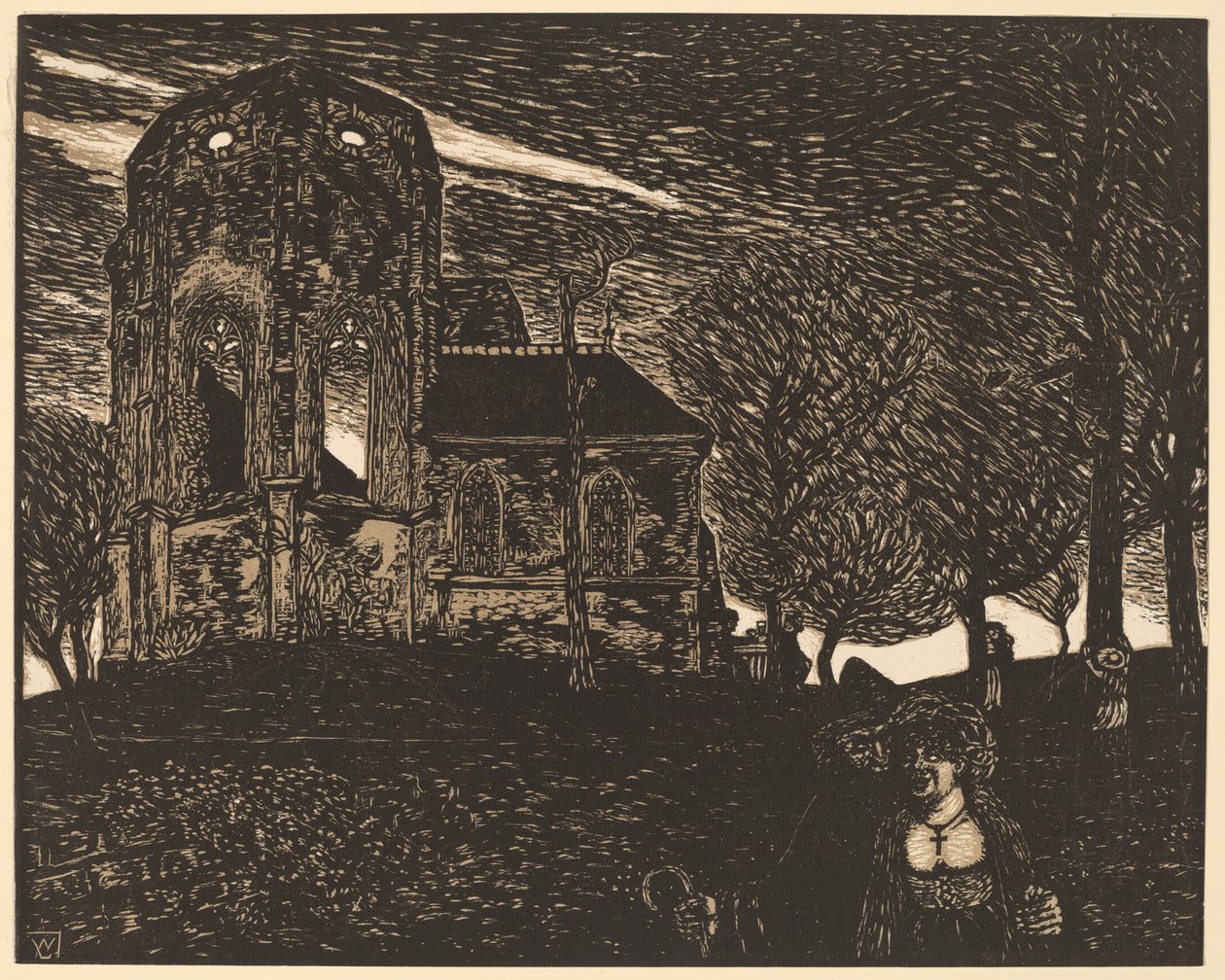 Kevätmyrsky tekijältä Wilhelm Laage