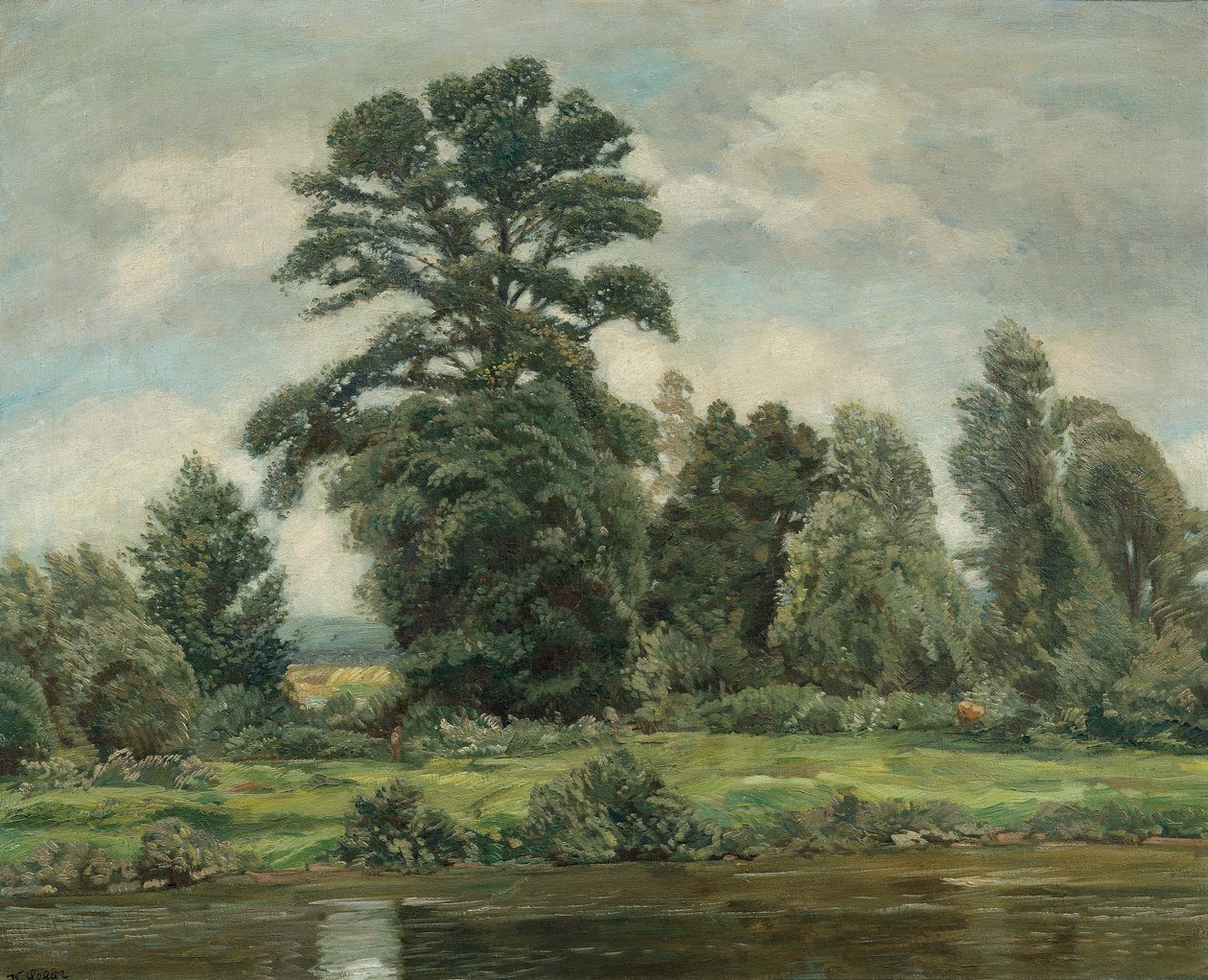Marchlandschaft tekijältä Wilhelm Legler