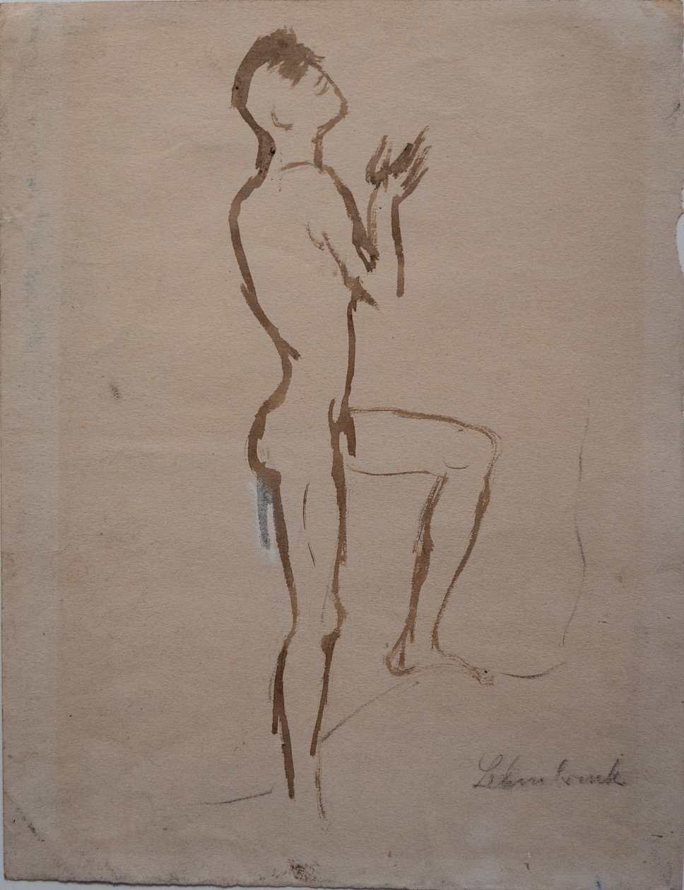Nouseva mies tekijältä Wilhelm Lehmbruck