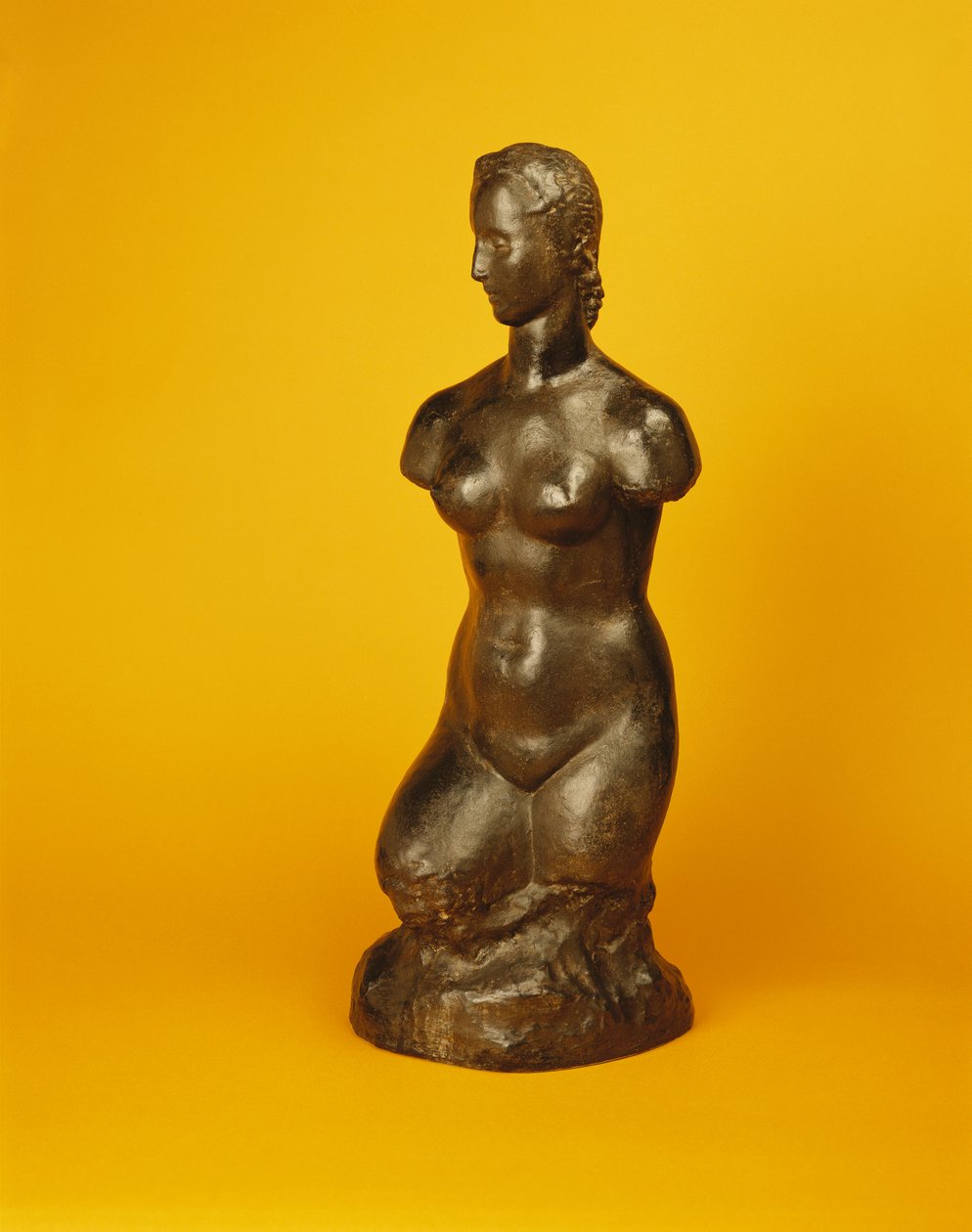 naisten vartalo; Naisen torso, n. 1910-1919 tekijältä Wilhelm Lehmbruck