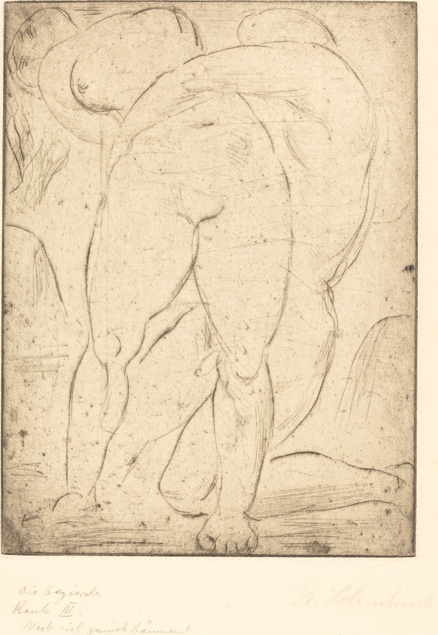 Passion II (Passion II) tekijältä Wilhelm Lehmbruck