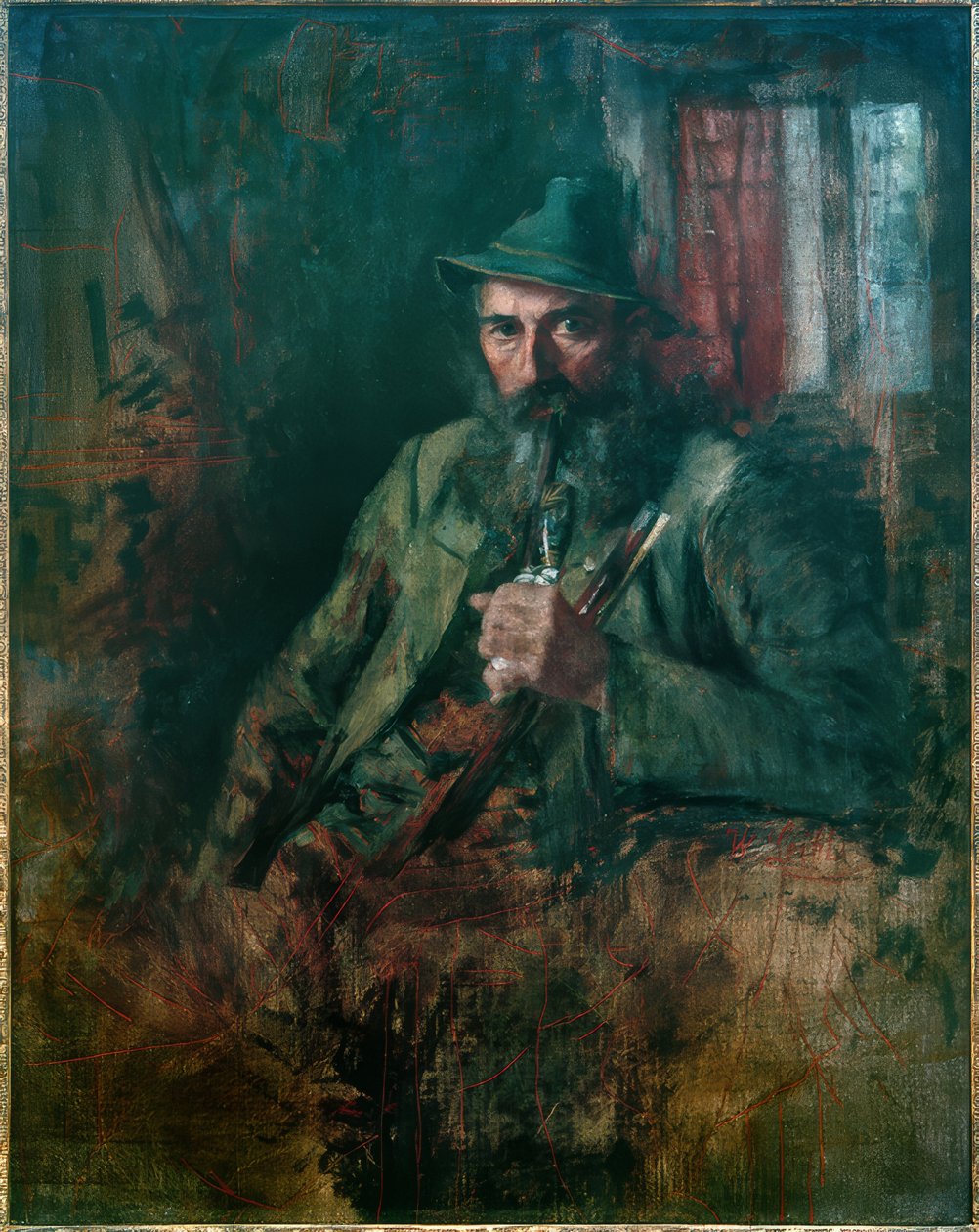 Ylä-Baijerin metsänhoitaja tekijältä Wilhelm Maria Hubertus Leibl