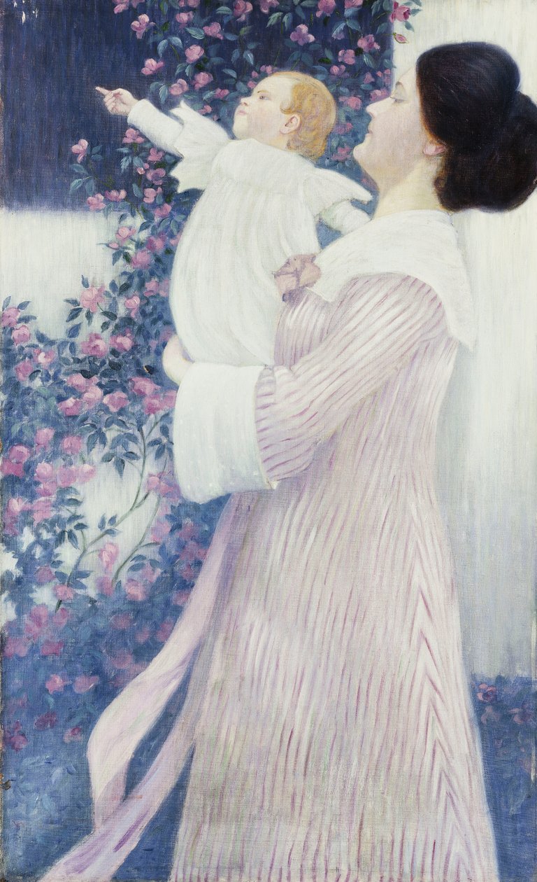 Äiti ja lapsi, tekijältä Wilhelm List