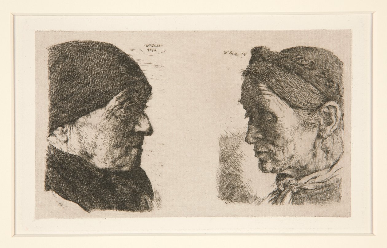 Nimetön [tutkimus kahdesta päästä] tekijältä Wilhelm Maria Hubertus Leibl