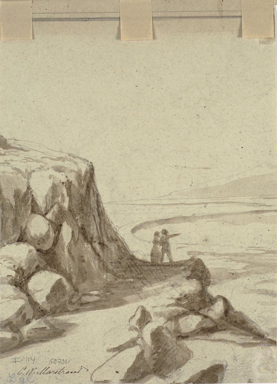 Kauppakohtaus tekijältä Wilhelm Marstrand