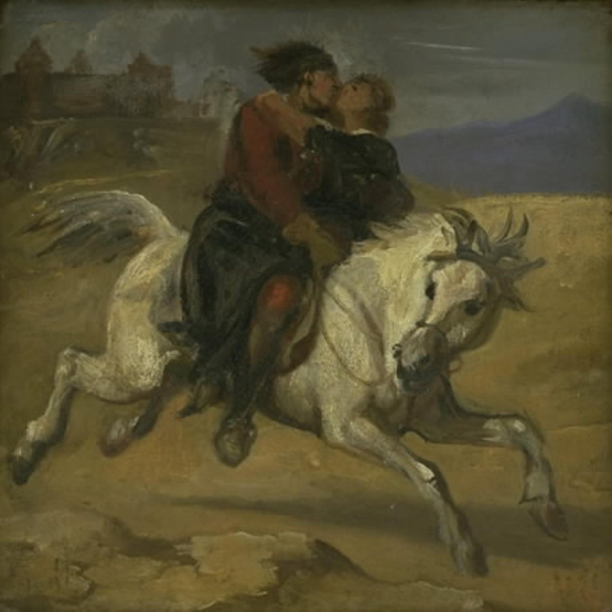 Sieppauskohtaus tekijältä Wilhelm Marstrand