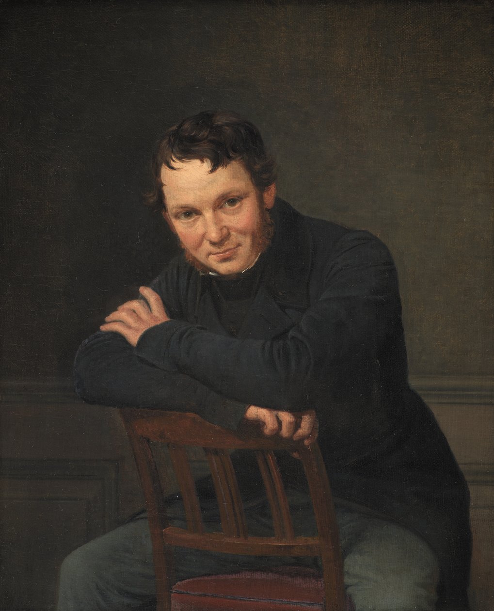 Gottlieb Bindesbøll, tanskalainen arkkitehti tekijältä Wilhelm Marstrand