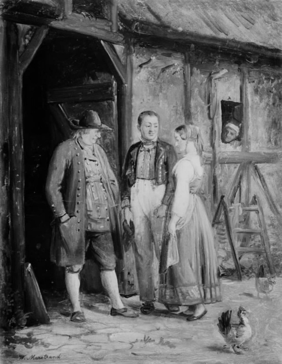 Poikaystävä esitellään tekijältä Wilhelm Marstrand