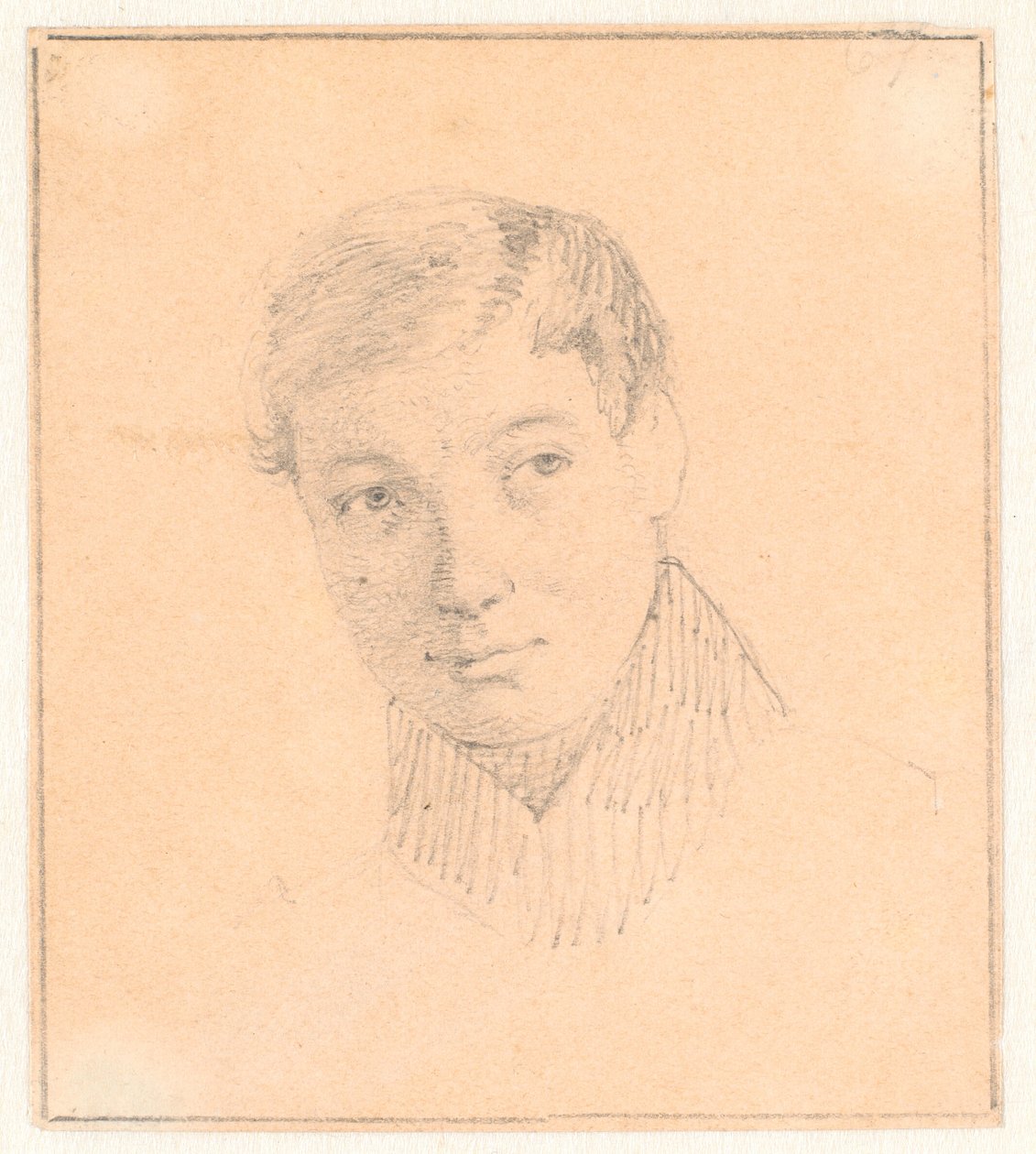 Lorentz Ludvig Mozart Waagepetersenin muotokuva tekijältä Wilhelm Marstrand