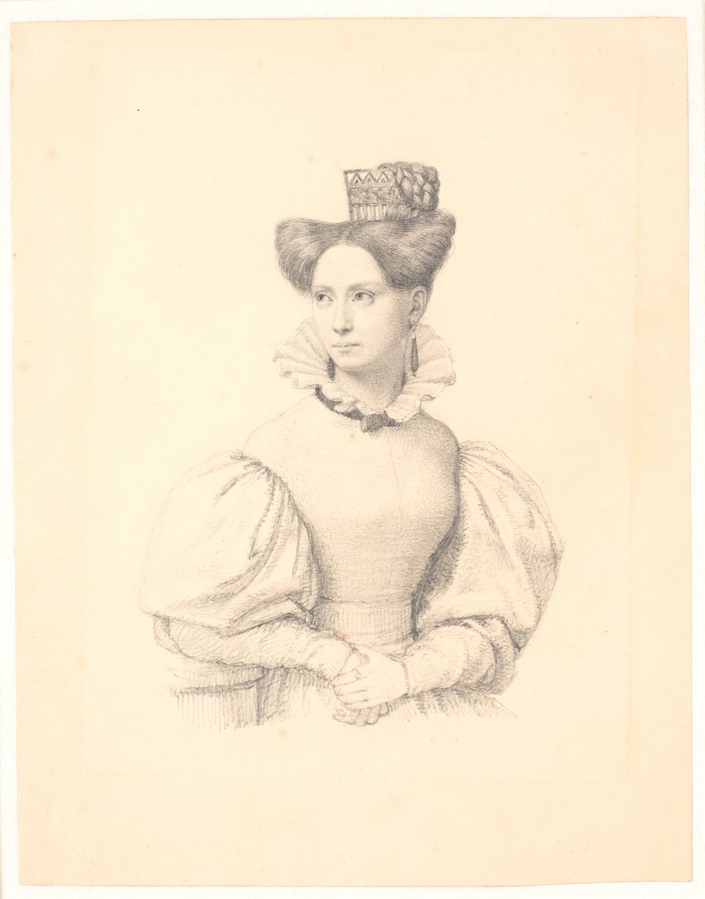 Sophie Frederikke Raffenbergin muotokuva tekijältä Wilhelm Marstrand