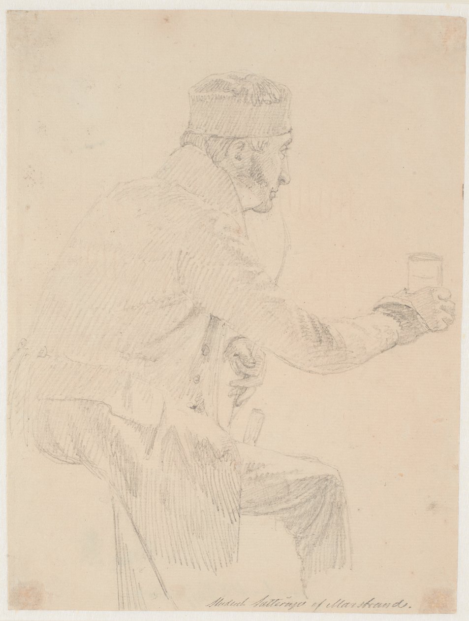 "Student Satterup by Marstrand" tekijältä Wilhelm Marstrand