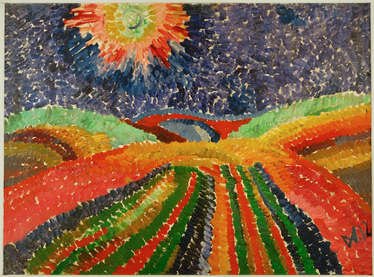 Polku peltojen poikki tekijältä Wilhelm Morgner