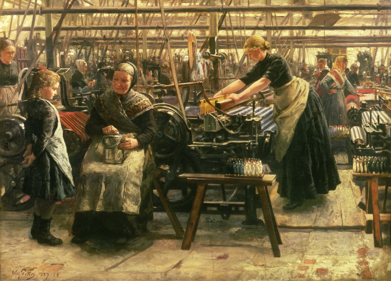 Wheel Weaving Mill tekijältä Wilhelm Peters