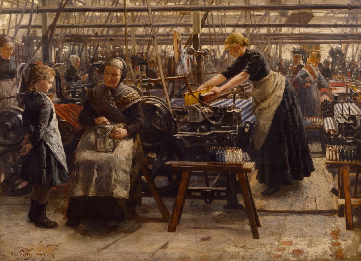 Wheel Weaving Mill tekijältä Wilhelm Peters
