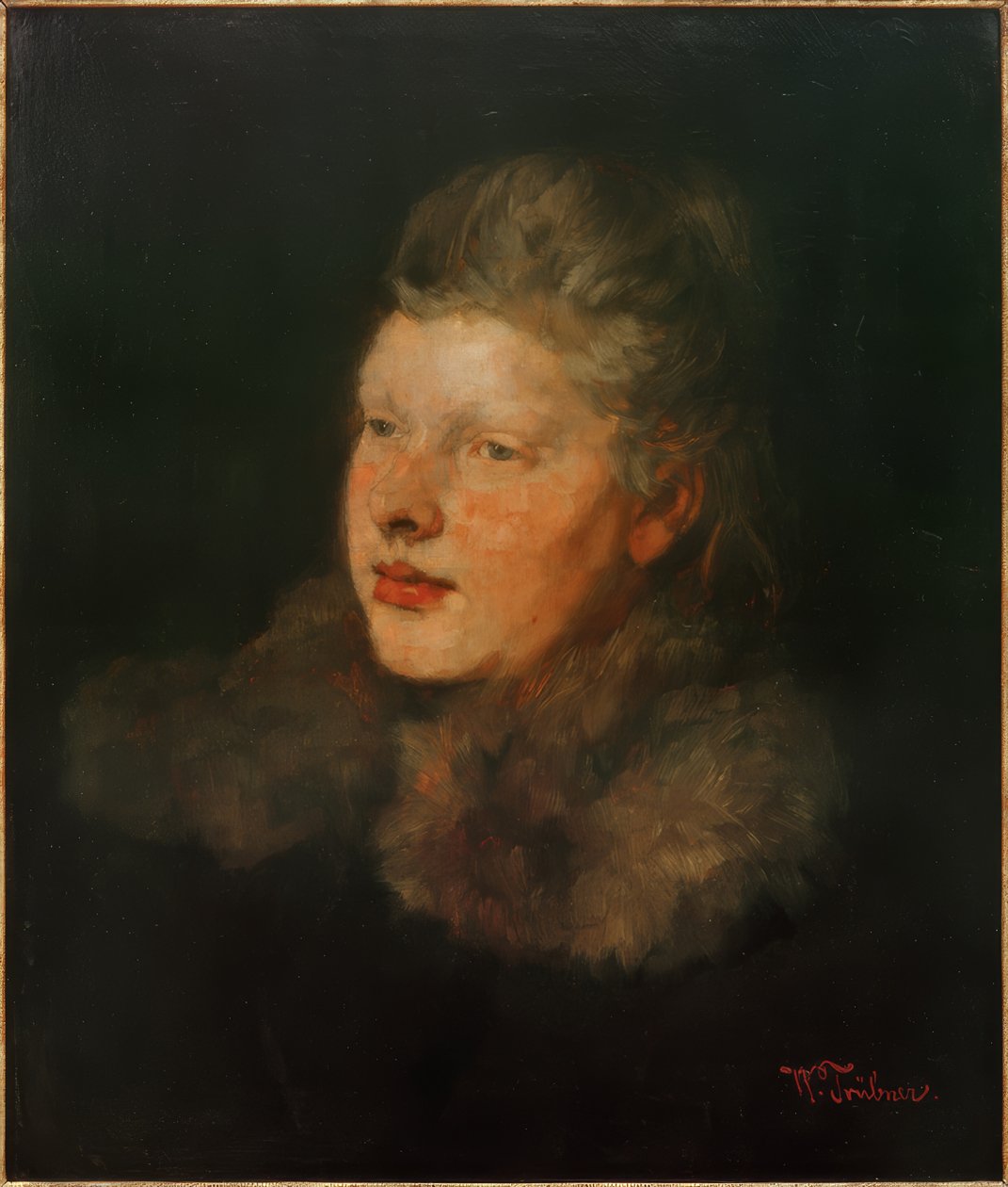 Blondi turkisella tekijältä Wilhelm Trübner