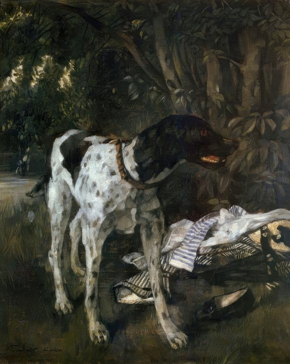 Der Wächter tekijältä Wilhelm Trübner