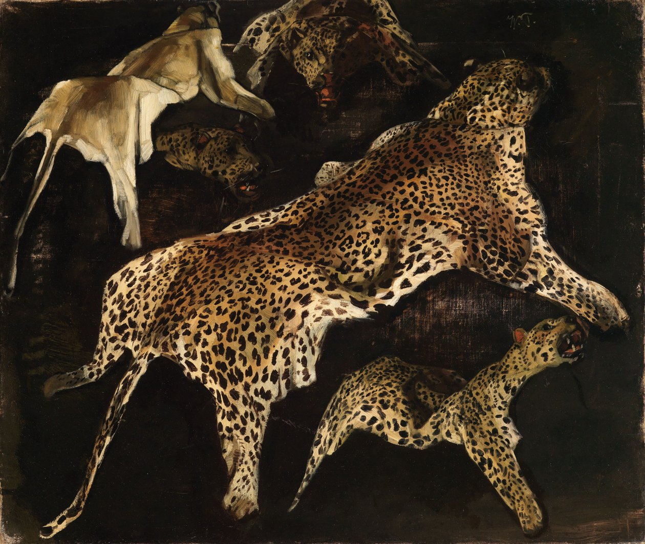 Leopardintaljat tekijältä Wilhelm Trübner