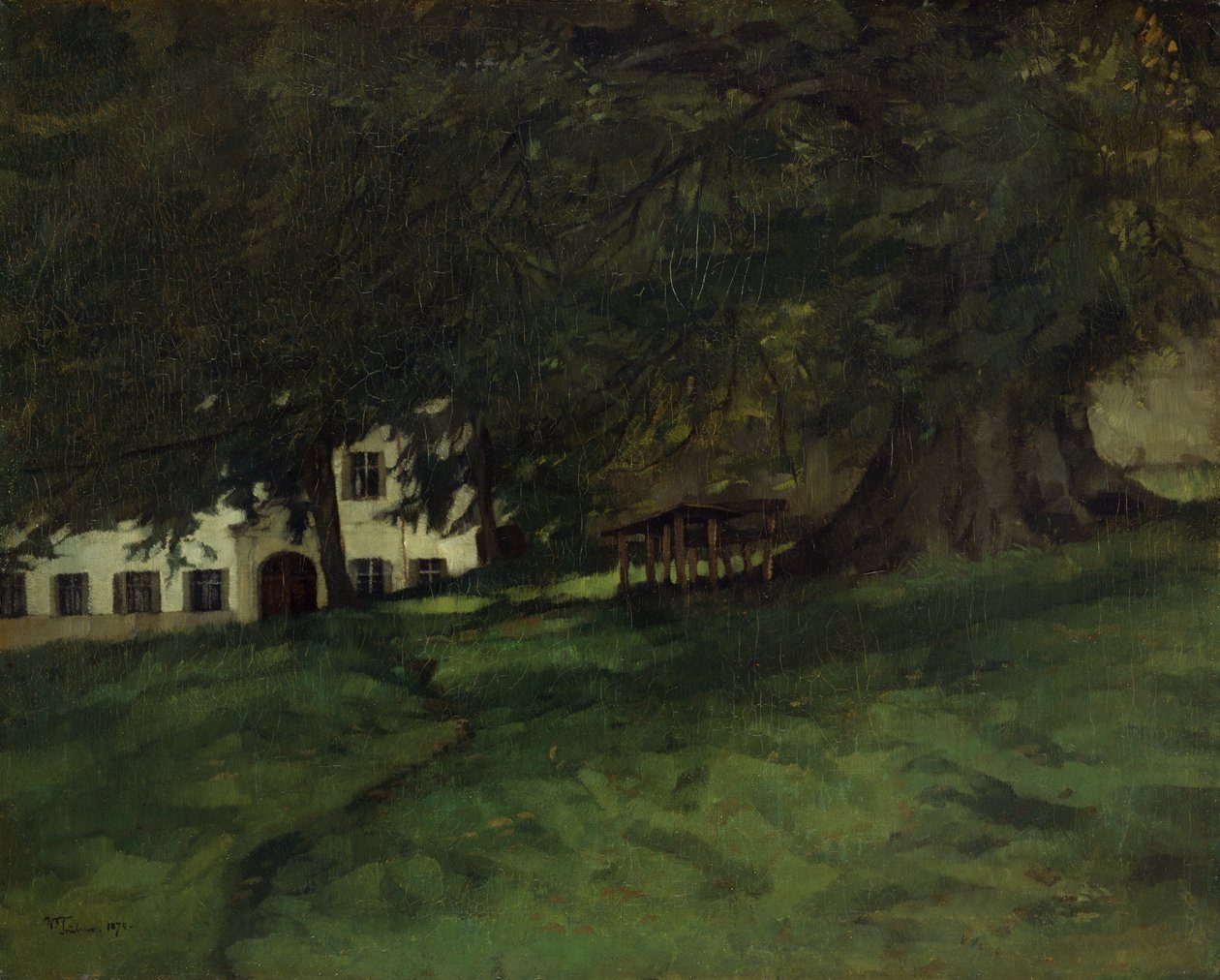 Lime puu Herrenchiemsee tekijältä Wilhelm Trübner