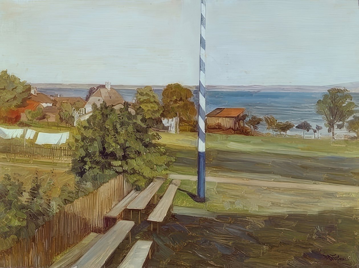 Taverna Herrenchiemsee-kadulla tekijältä Wilhelm Trübner