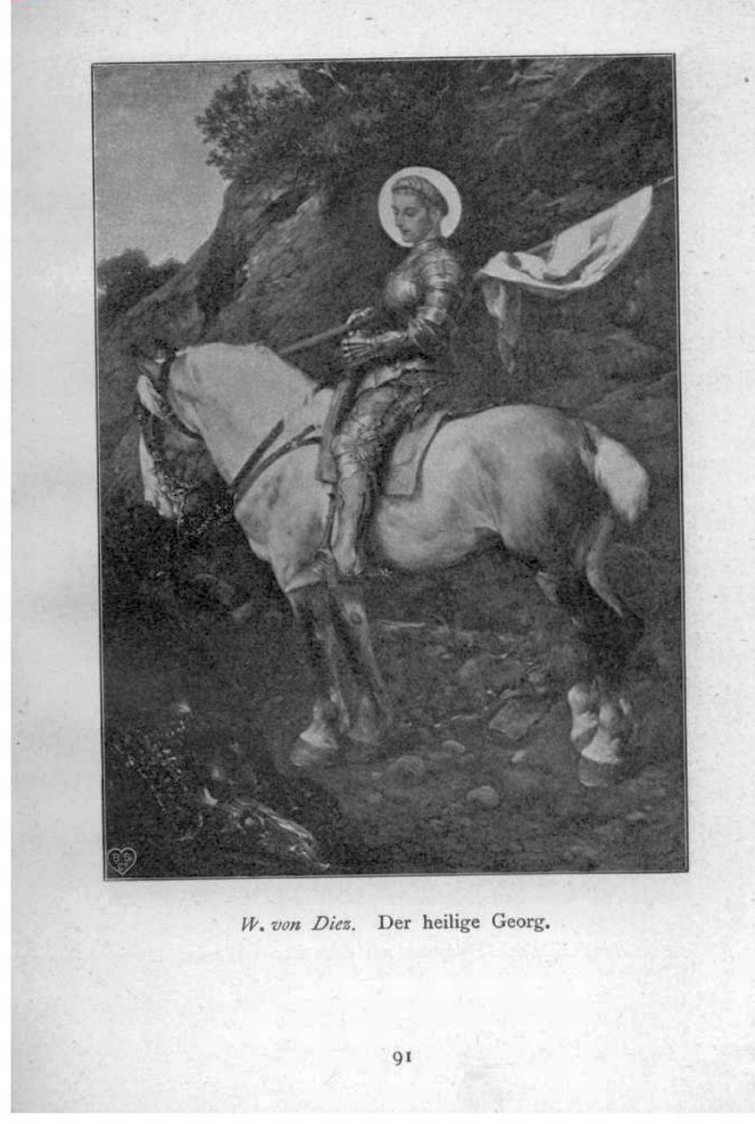 Saint George tekijältä Wilhelm Von Diez