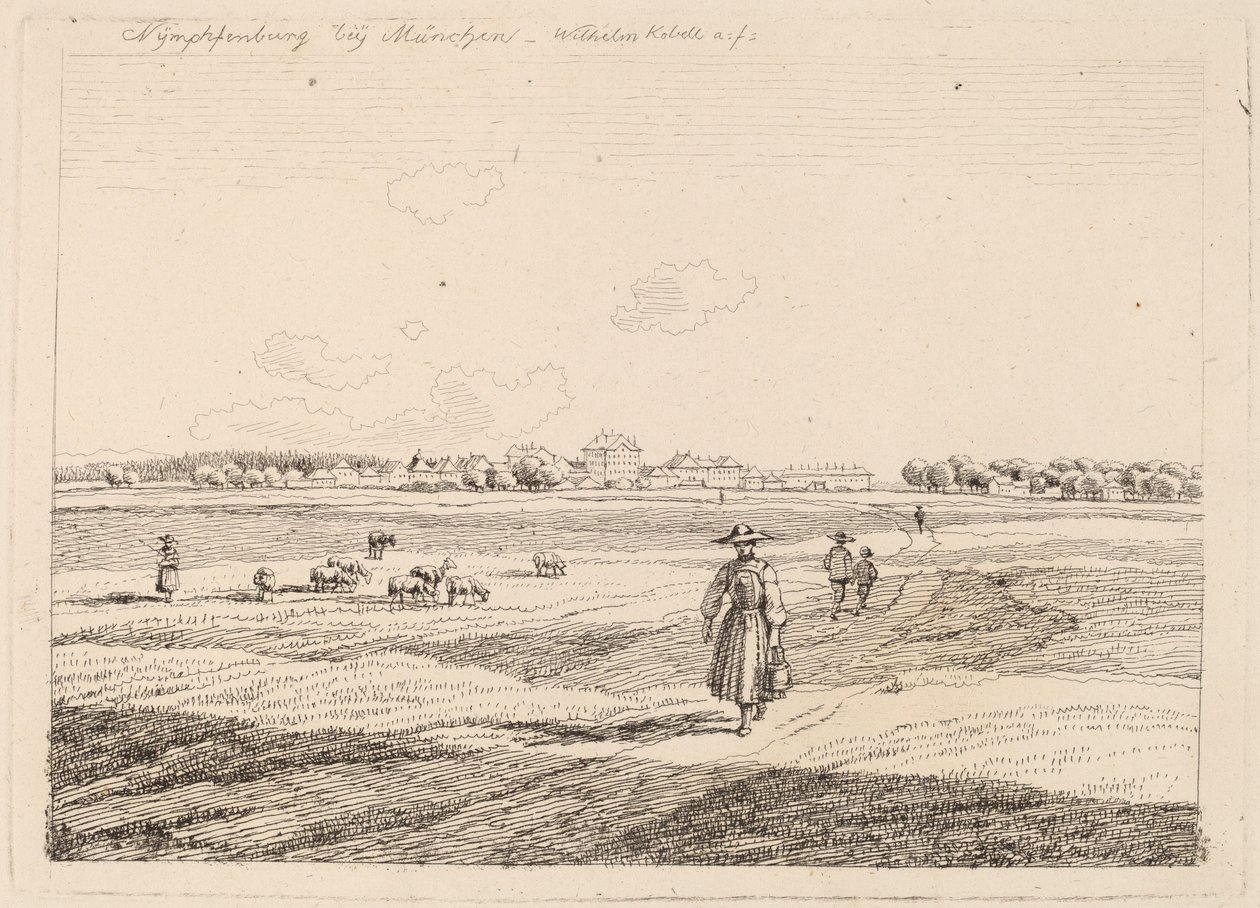 Nymphenburg tekijältä Wilhelm von Kobell