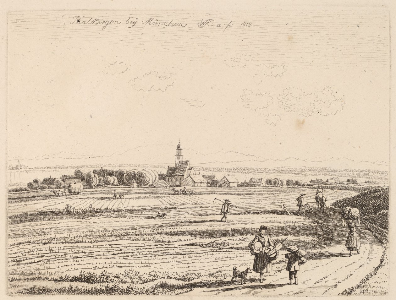 Thalkirchen tekijältä Wilhelm von Kobell