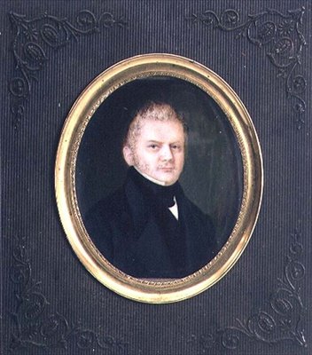 Aleksanteri Muravjovin muotokuva, n. 1840 (akvarelli ja guassi) tekijältä Wilhelmina Feodorovna Gebhard