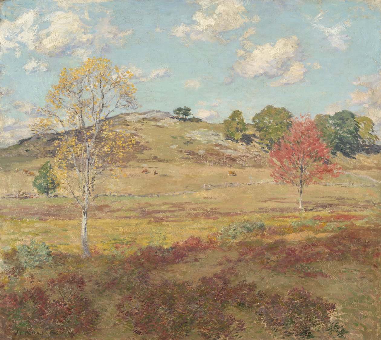 Alkusyksy, 1905 tekijältä Willard Leroy Metcalf