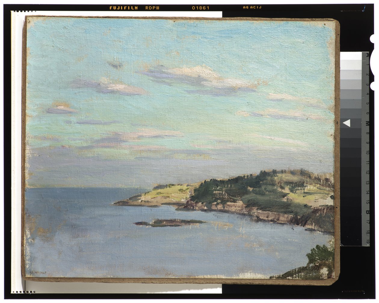 Meriluonnos, 1908 tekijältä Willard Leroy Metcalf