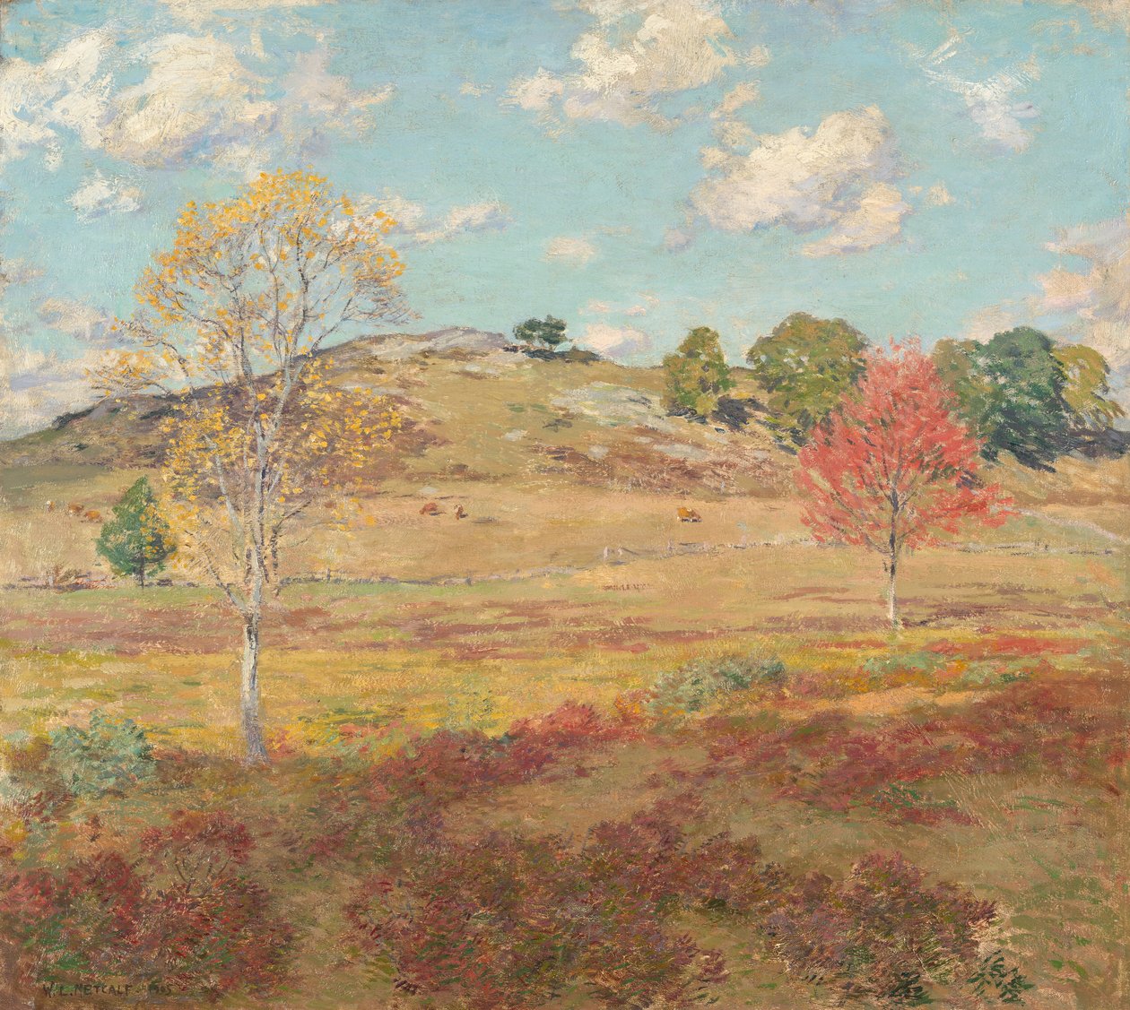 Alkusyksy tekijältä Willard Leroy Metcalf