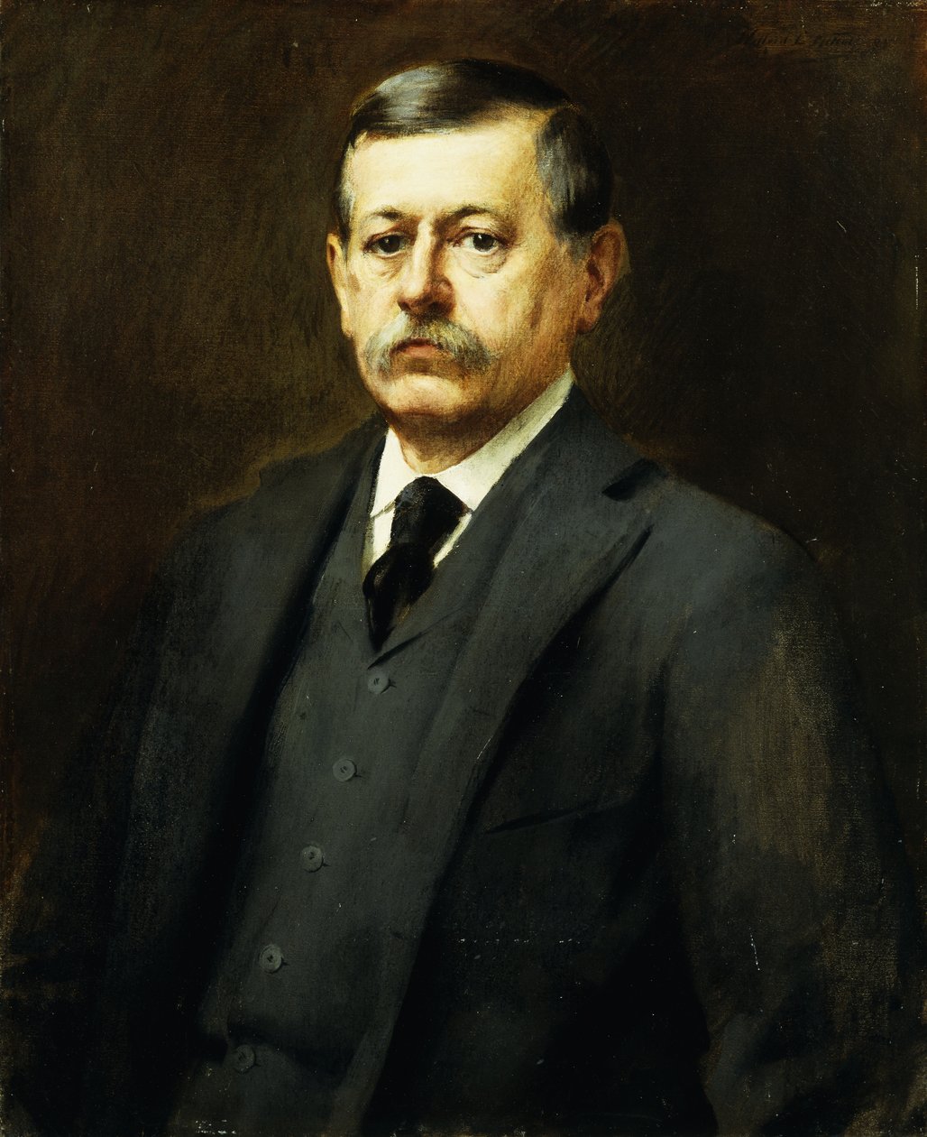 Pattersonin muotokuva, 1895 tekijältä Willard Leroy Metcalf
