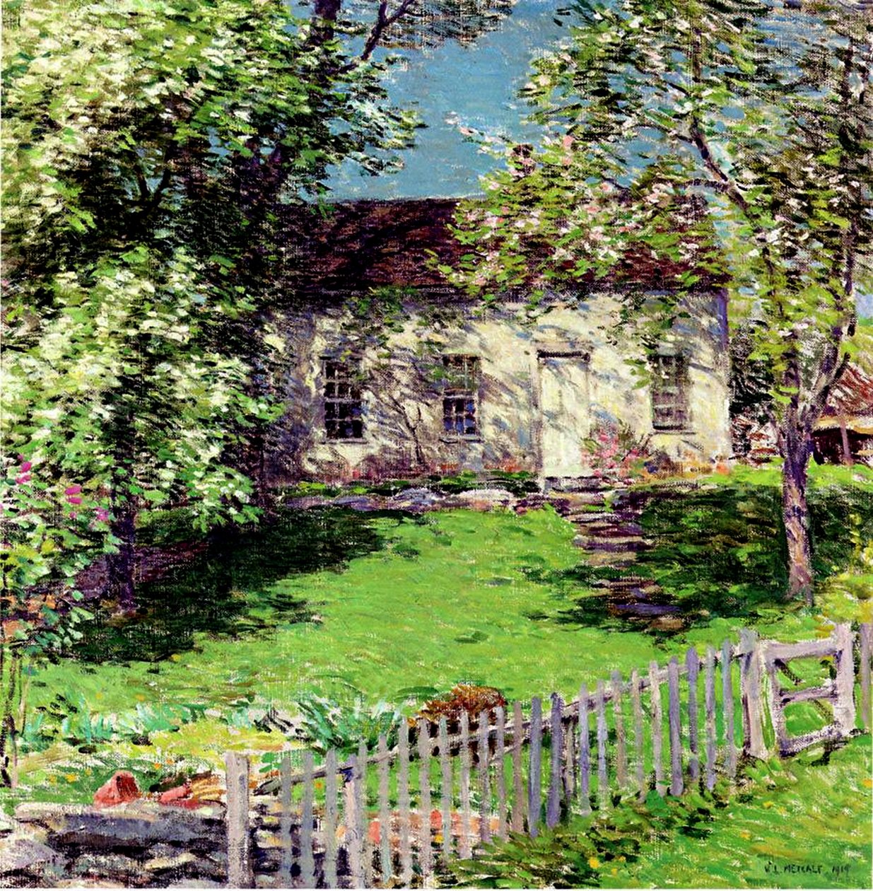 Satama, Havanna, Kuuba, 1902 tekijältä Willard Leroy Metcalf