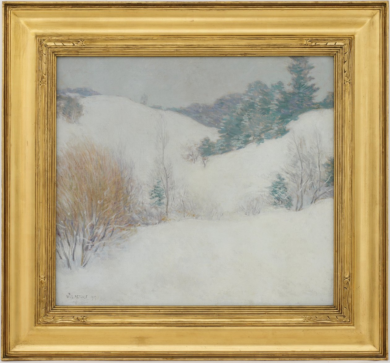 Valkoinen laidun tekijältä Willard Leroy Metcalf
