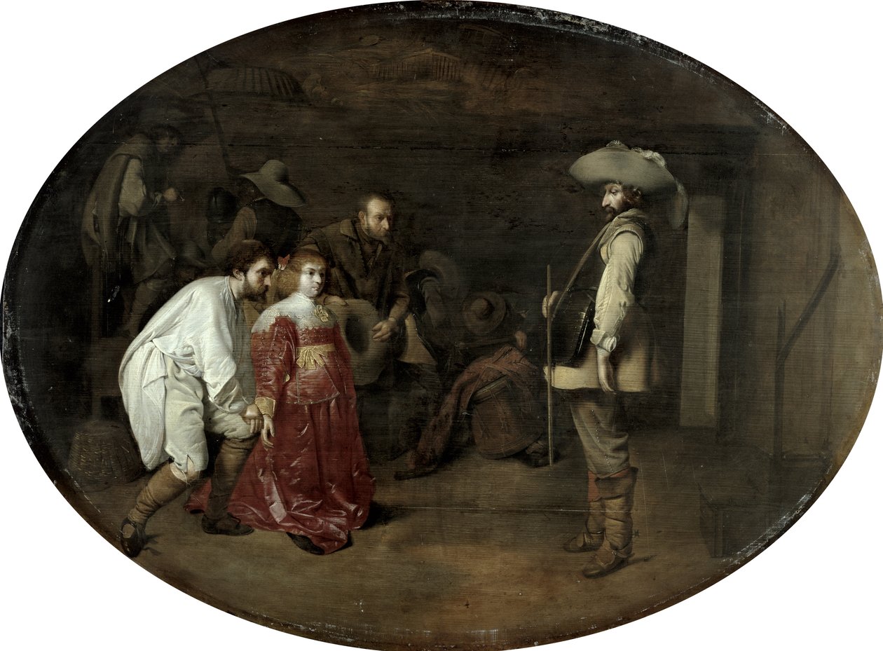 Tuotu ennen kapteenia (öljy tammilevylle) tekijältä Willem Cornelisz Duyster
