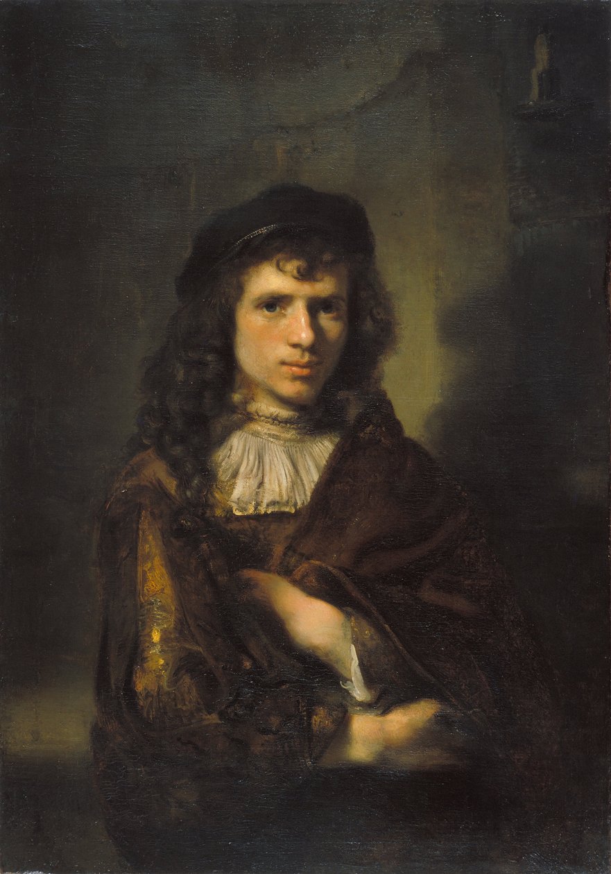 Nuoren miehen muotokuva tekijältä Willem Drost