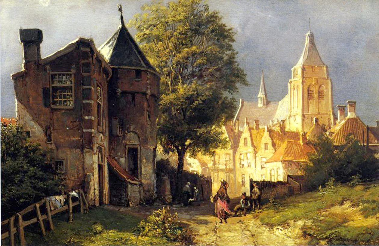 Amsterdam tekijältä Willem Koekkoek