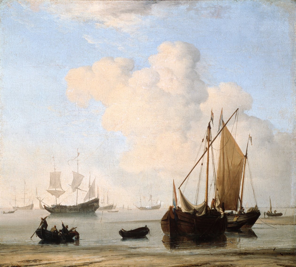Rauhallinen tekijältä Willem van de Velde the Younger