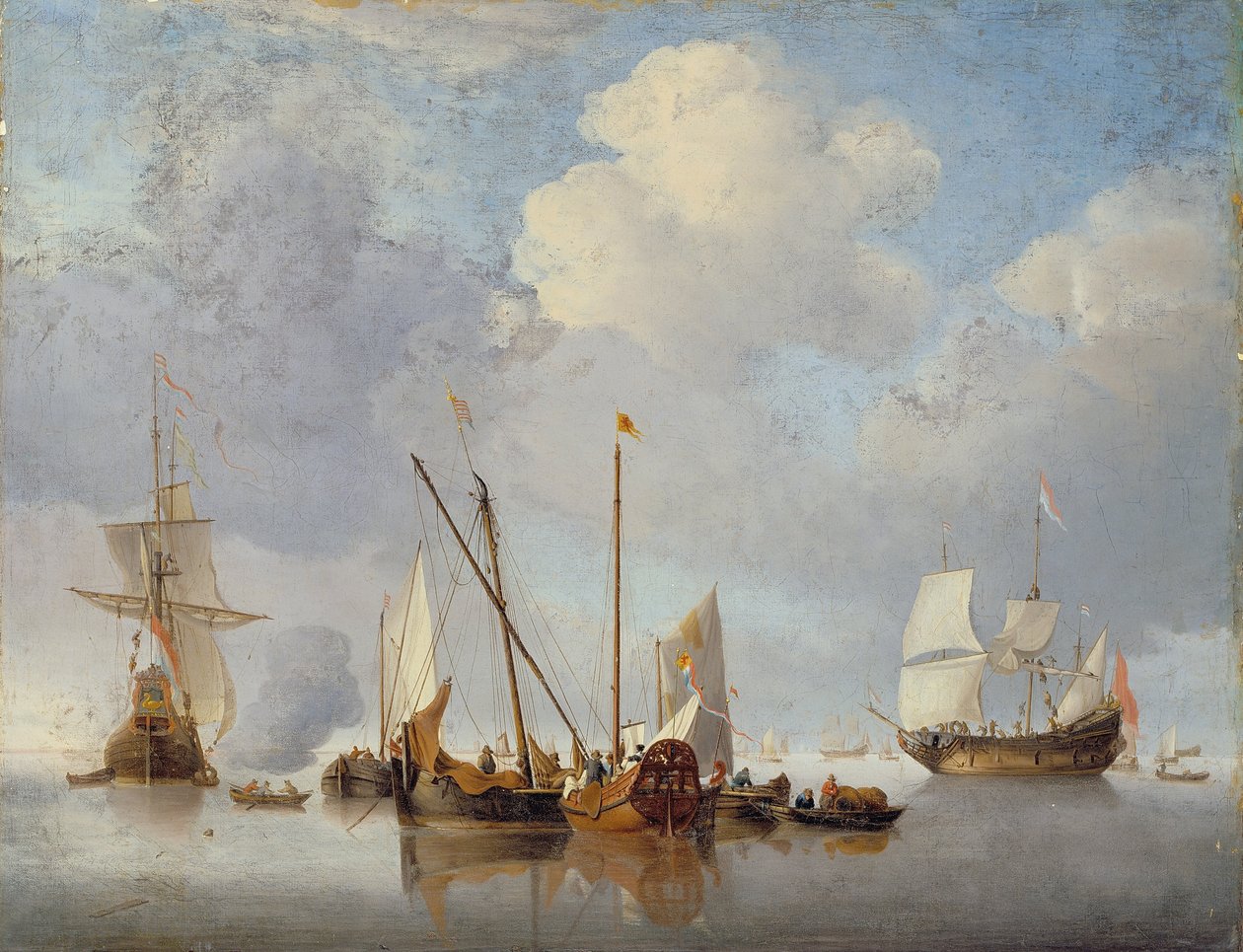 Rauhallinen tekijältä Willem van de Velde the Younger