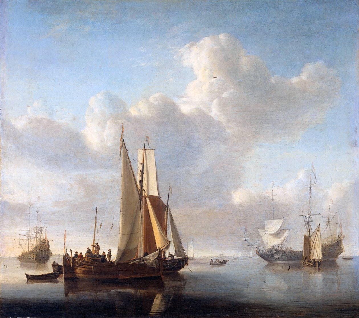 Toimitetaan rannikolta tekijältä Willem van de Velde the Younger
