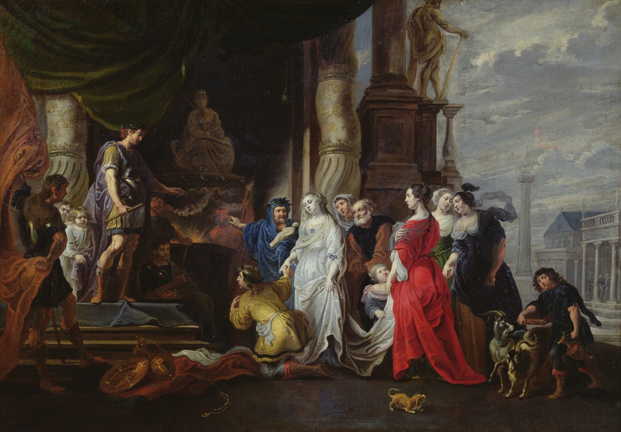 Scipion kontinenssi (237-183 eKr.) tekijältä Willem van the Elder Herp