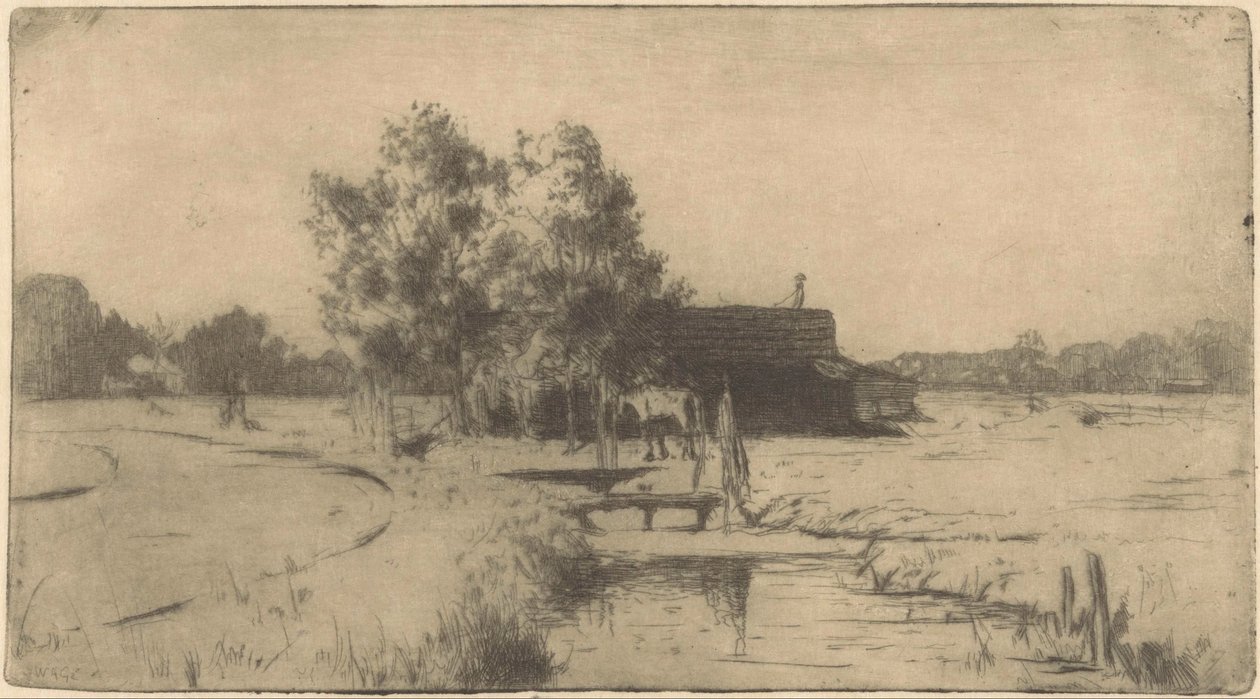 Talli Binckhorstissa HaagissaTalli Binckhorstissa Haagissa tekijältä Willem Adrianus Grondhout (signed by artist)