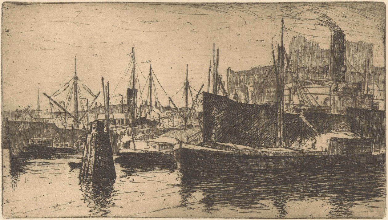 Rotterdam (alkuperäinen nimi esineessä) tekijältä Willem Adrianus Grondhout