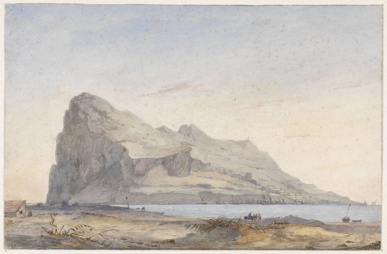 Rots van Gibraltar tekijältä Willem Anthonie van Deventer