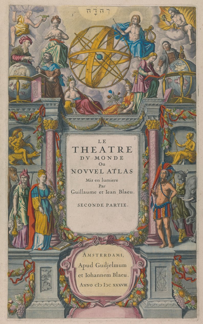 Le Theatre du Monde tekijältä Willem Blaeu