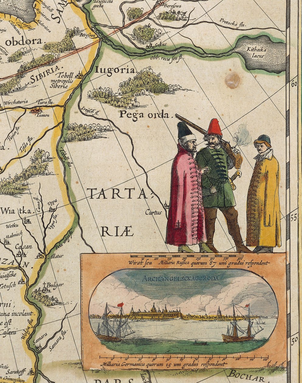 Tartarin kartta, Willem Janszoon Blaeu, Atlas Maiorista tai Novus Detailista tekijältä Willem Blaeu